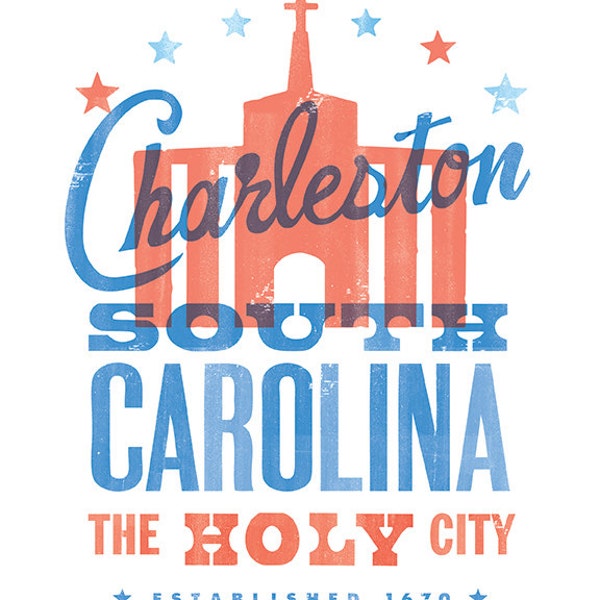 CHARLESTON HOLY CITY Print - 8x10