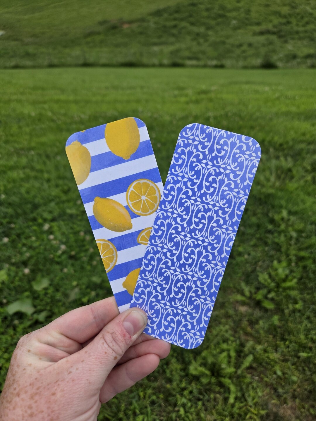 Lemon Reversible Bookmark - Etsy