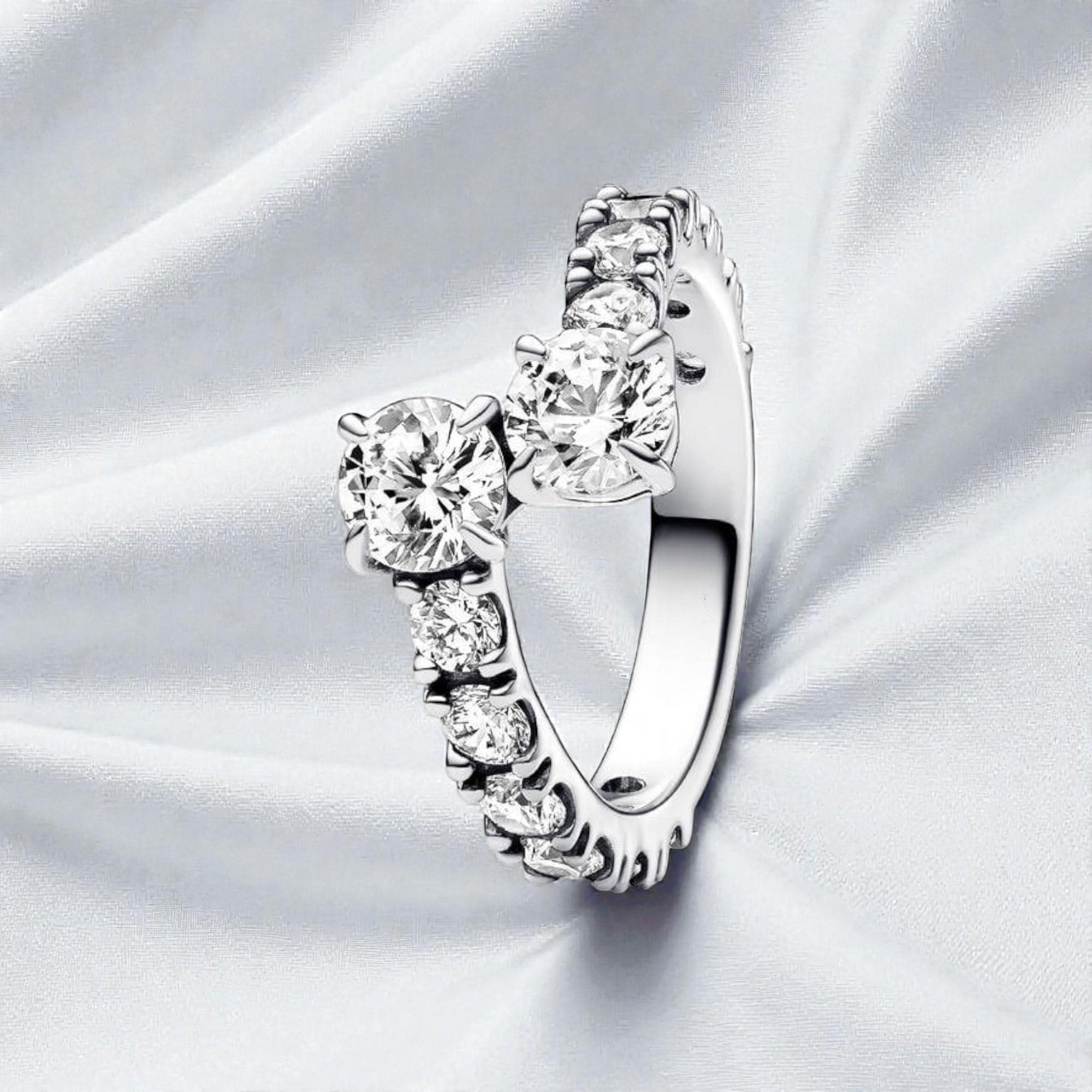 Overlapping Ring - Etsy