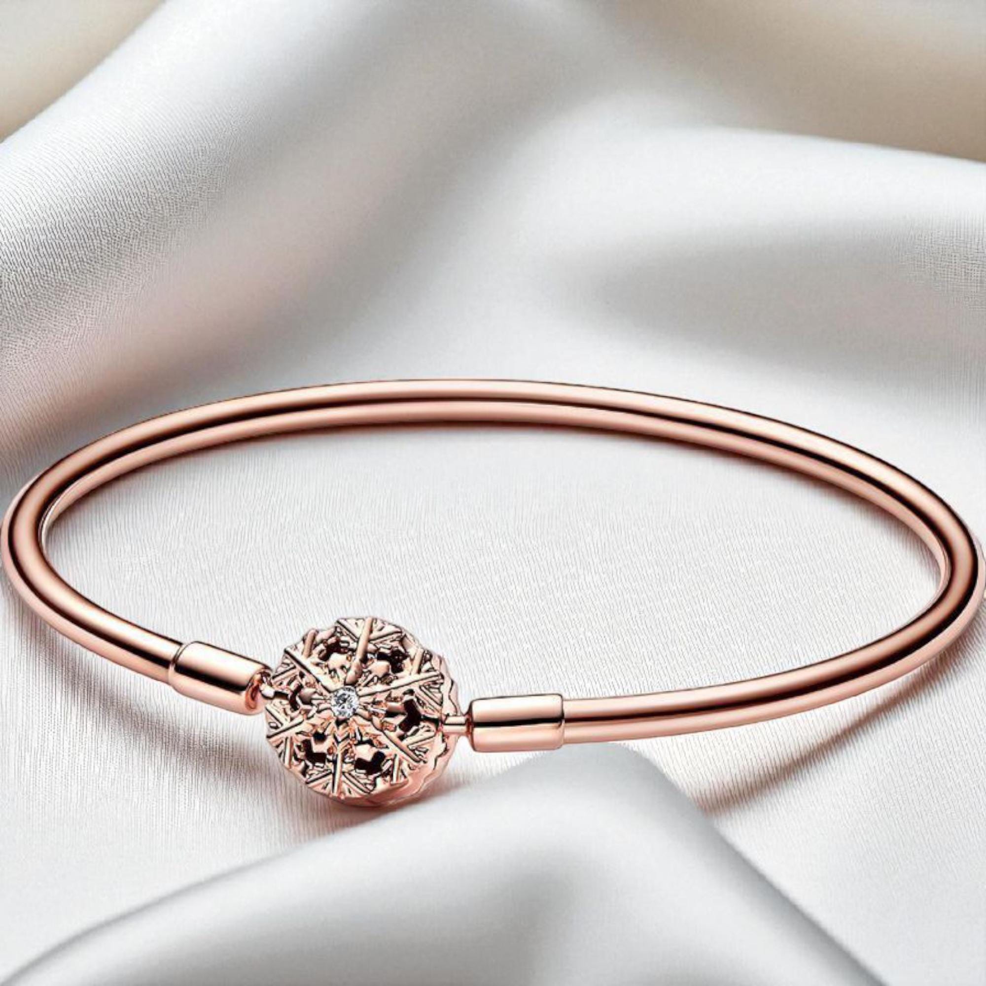 Pandora bangle snowflake - Etsy 日本