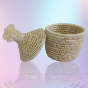 Panier artisanal Berber marocain - Unique Handwoven Basket | Moroccan Decor & Storage Solution | Eco-Friendly Home Accessory