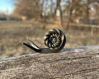 Decorative Hand Forged Snail