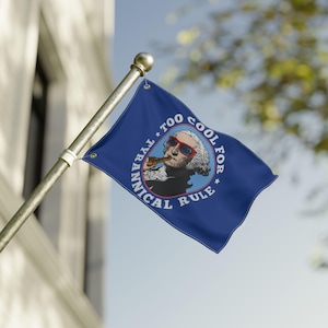 George Washington Tyranny Double Sided Flag Design