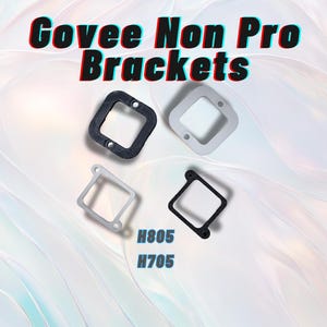 Govee Premium bracket for Elite (Non Pro) LED Lights, H805 H705 models, Customizable Color, Bulk Packs