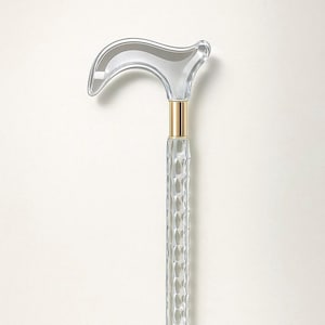 Personalized Acrylic Walking Cane: Custom Handmade Walking Stick