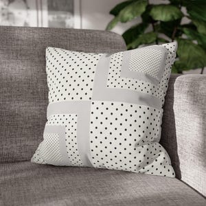 Modern Geometric Pillowcase | Decorative Throw Cushion Cover | Stylish Boho Accent for Sofa, Bed, or Chair | Housewarming Gift Idea