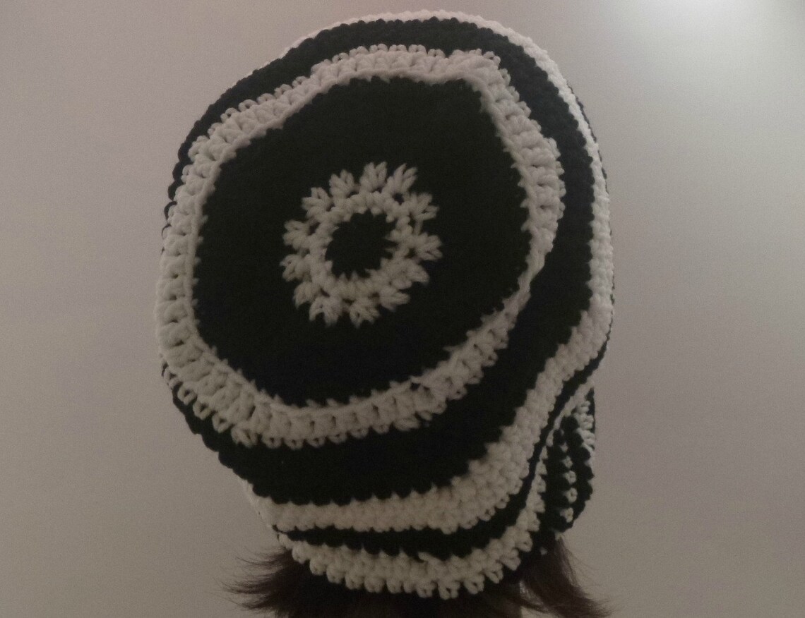 I Love New York Brooklyn Nets OOAK Womens Mens Crochet Slouch Hat Gift Under 50 Dollars Etsy