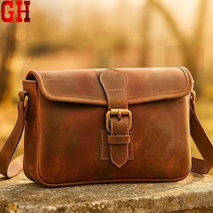 Handmade Leather Cartridge Bag For Hunters, Leather Shell Pouch, Ammo Pouch, Shotgun Shells Bag, Perfect Hunting Gift For Men