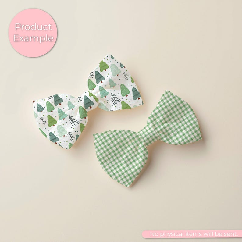 Winter Evergreen Trees Seamless Pattern Bundle | Green Woodland Forest ...