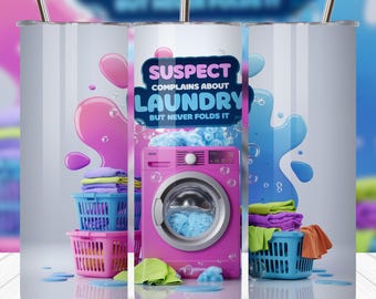 Funny Mom Tumbler Wrap PNG: Sarcastic "Suspect Claims" Design (Digital Download)