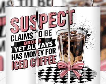 Sarcastic Mom Tumbler Wrap PNG: Funny 20oz Skinny Sublimation Design (Digital Download)