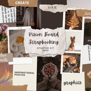 Vision Board & Scrapbook Printable Kit