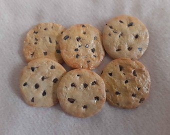 Chocolate Chip Cookie Magnet | Cookie Magnet | Food Magnet | Polymer Clay Magnet