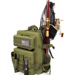 Tackle Trade 25L Taktischer Abenteuerrucksack Wasserdicht, langlebig und vielseitig für Angeln, Jagdreisen