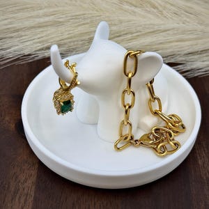 Elephant Ring Holder – Cute Animal Jewelry Organizer – Engagement Ring Dish - Custom Ring Dish - Catch All Tray - Ring Tray