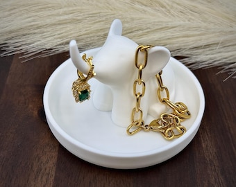 Elephant Ring Holder – Cute Animal Jewelry Organizer – Engagement Ring Dish - Custom Ring Dish - Catch All Tray - Ring Tray