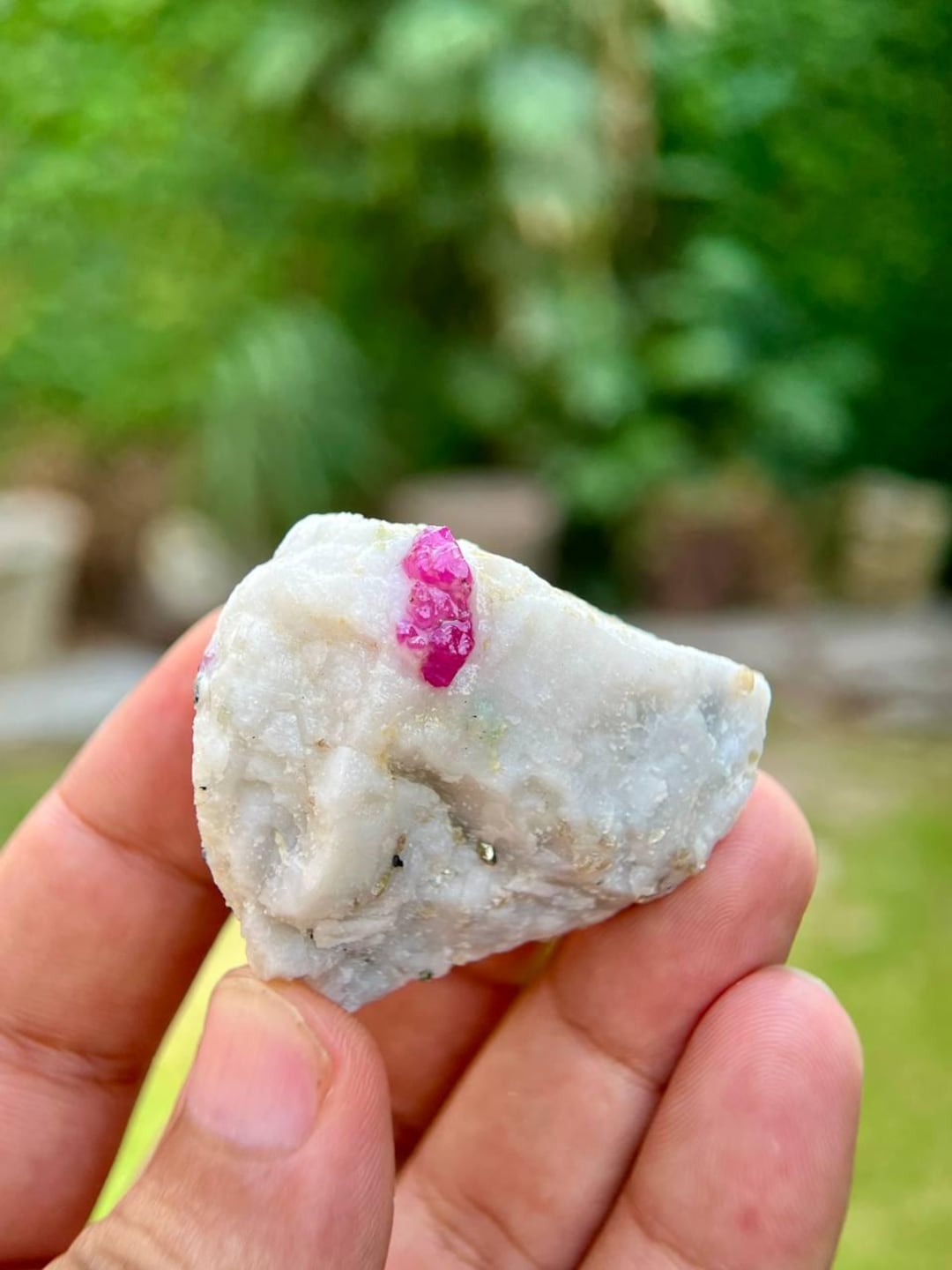 Pink Ruby Specimen From Hunza Mine, Pakistan - 51 Grams - Etsy