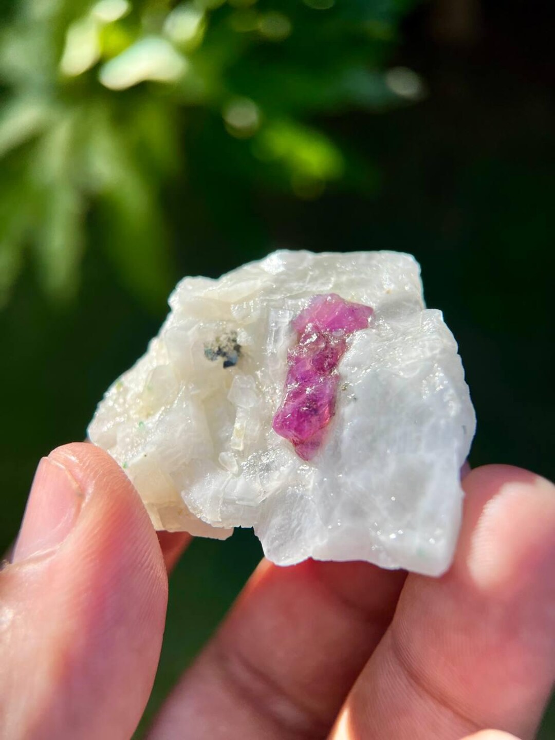 Pink Ruby Specimen From Hunza Mine, Pakistan - 17 Grams - Etsy