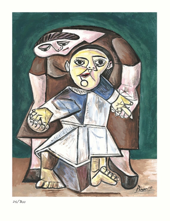 Pablo Picasso „Matka i dziecko” podpisane i ręcznie numerowane