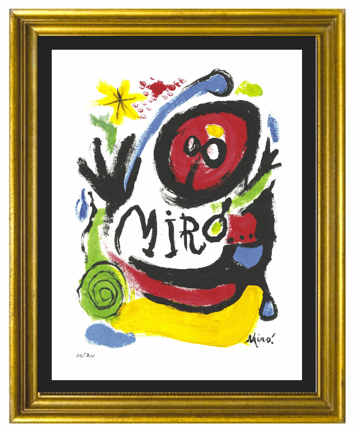 Signed joan miro - Etsy 日本
