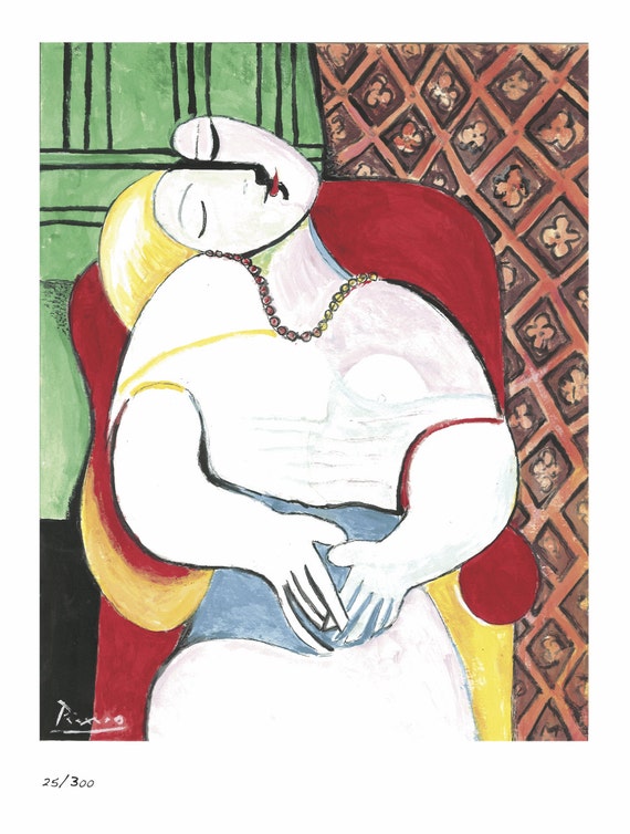 Pablo Picasso “the Dream” Signed & Hand-numbered Limited Edition