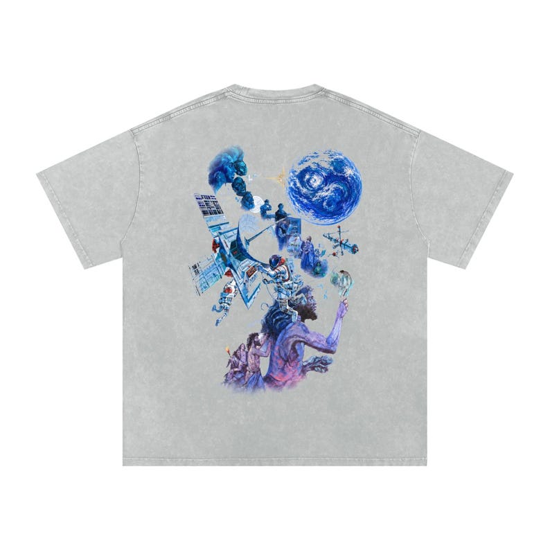 Spaceship Earth - Vintage Walt Disney World T-shirt - AT&T - Celebrity Mural image 3