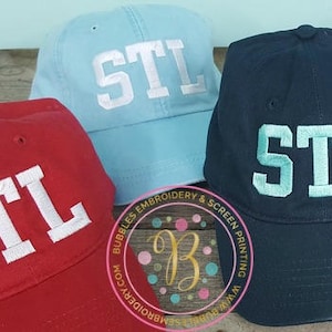 STL hat- baseball hat- St. Louis ball cap- St. Louis apparel