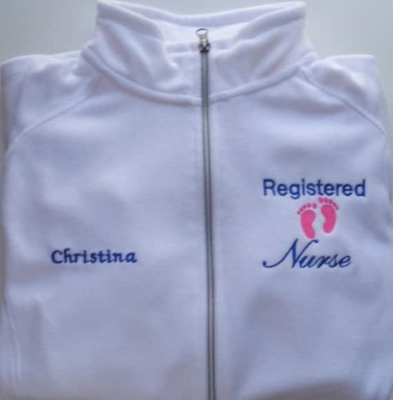 Custom Fleece Nurse Jacket