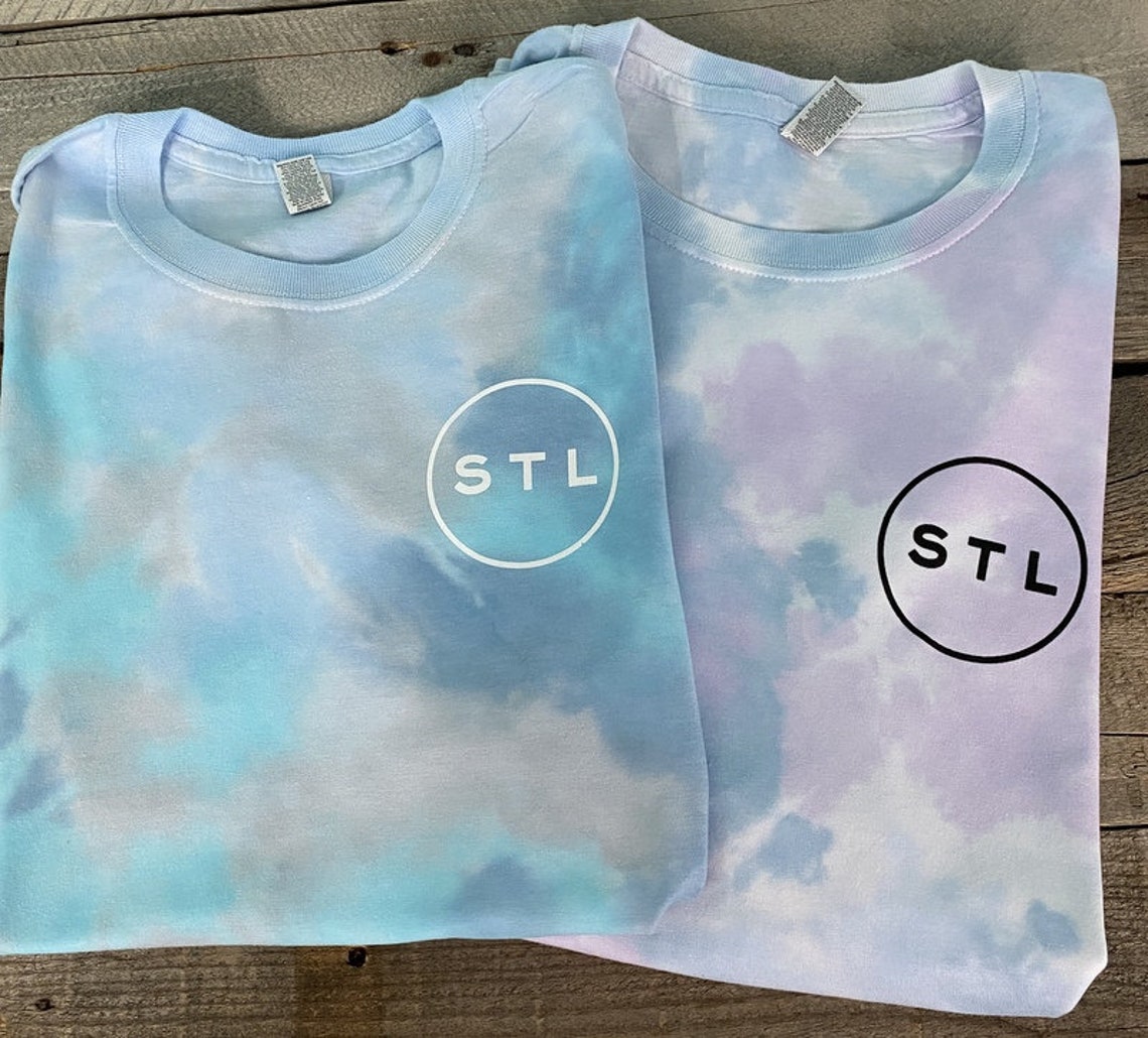 st louis cardinals tie dye shirt