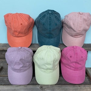 Beach baseball hat Sunshine Design Pigment DyedUnstructured-womens hat image 4
