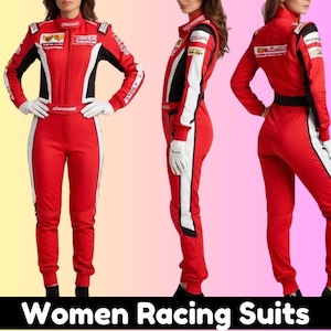 Fully Customized Racing Suit Kids Adults, Personalized Motorsport Suit Add Name Logo Flag, F1 Style Custom Karting Suit Men Women image 1
