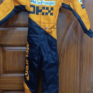 Fully Customized Racing Suit Kids Adults, Personalized Motorsport Suit Add Name Logo Flag, F1 Style Custom Karting Suit Men Women image 6