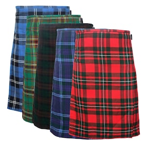 Kilt scozzese, tradizionale kilt da uomo Highlander da 8 metri, kilt tartan fatto a mano, perfetto come regalo per occasioni speciali