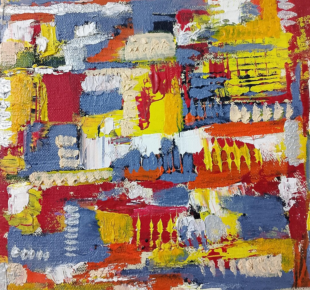 Abstract Print Abstract Art Print: Modern Colorful Wall Decor (digital Download) - Etsy