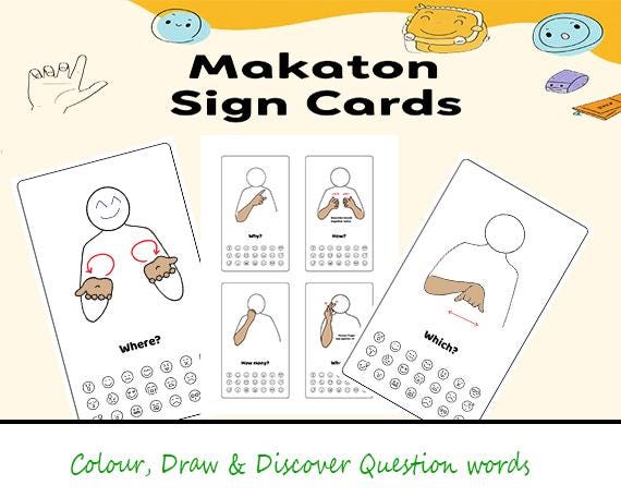 Amazon.co.jp: マカトン指導用絵カード ステージ1〜4 ステージ5