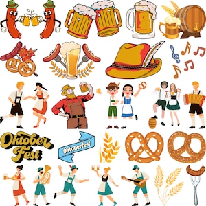Oktoberfest Svg Bundle, Cheers, Beer Png, Beerfest, Beer shirt, Oktoberfest Clipart, Funny beer clipart,  Drinking party svg,