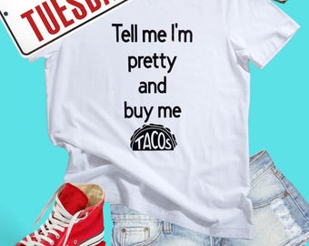 Taco Tuesday Tee – Funny Graphic Tee for Women