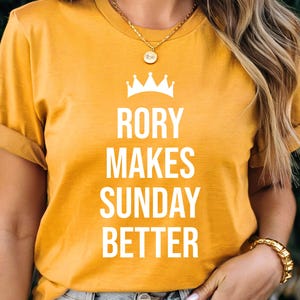 Rory McIlroy Golf Shirt, Augusta Masters Tournament Tee, Rory Grand Slam T-shirt, Gift for Golf Lover