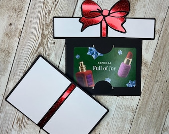 Geschenk Karte Umschlag SVG - Geschenk Box verpackt - DIY Papier Handwerk - Instant Download