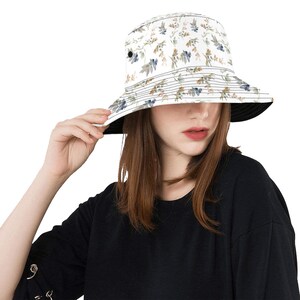 Summer Bucket Hat – Stylish & Sun-Safe Nature Floral Accessory
