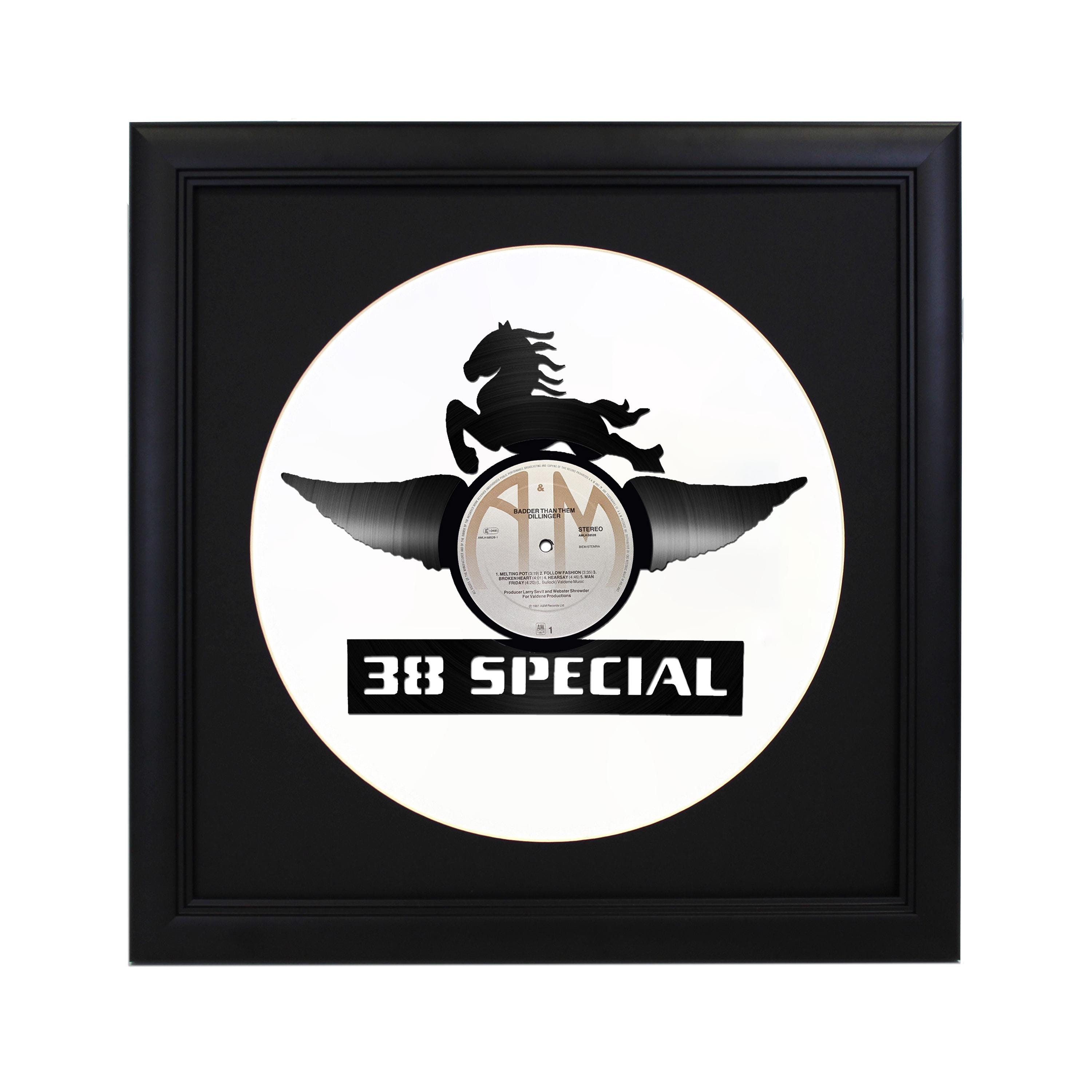Rock n Roll .38 Special Die Cut Record - Classic Rock Memorabilia