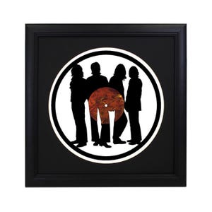 Custom The Beatles Die Cut Record - Home Decor, Retro Album Decor, Wall Art, 3D Music Art, Sgt Peppers Yellow Submarine White Album Fab four