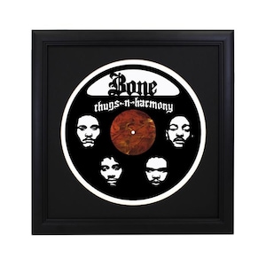 Anpassad Bone Thugs-N-Harmony Die Cut-skiva - Heminredning, Retro Albumdekor, Väggkonst, Hiphop, Rap, R&B-musik, 90-tals hiphop