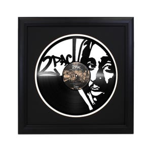 2Pac Die Cut Record - Tupac Shakur Rap Hip Hop Memorabilia