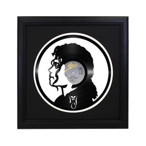 Custom Michael Jackson Die Cut Record - Home Decor, Retro Album Decor, Wall Art, 3D Art Billie Jean Smooth Criminal Beat It Thriller Danger