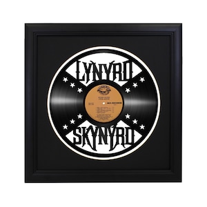 Disco de corte personalizado de Lynyrd Skynyrd: decoración del hogar, decoración de álbumes retro, arte de pared, arte 3D gratis, pájaro dulce hogar, Alabama, ¿cuál es tu nombre?, sureño