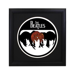 Custom The Beatles Die Cut Record - Home Decor, Retro Album Decor, Wall Art, 3D Music Art, Sgt Peppers Yellow Submarine White Album Fab four
