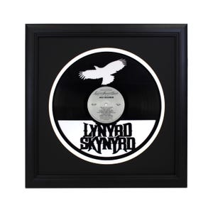 Disco de corte personalizado de Lynyrd Skynyrd: decoración del hogar, decoración de álbumes retro, arte de pared, arte 3D gratis, pájaro dulce hogar, Alabama, ¿cuál es tu nombre?, sureño