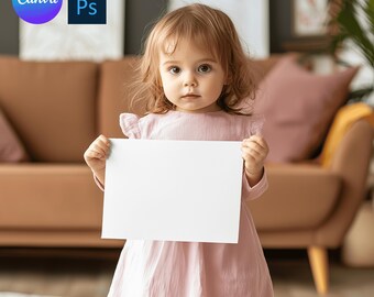 Coloring Page Mockup for Canva and Photoshop, Color Page Mockups, Activity Pages Mockup, Drawing Page Mockup