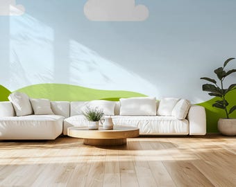 Maqueta de papel tapiz, maqueta de papel tapiz de arrastrar y soltar, maqueta de pared, maqueta de diseño de interiores, maqueta de impresión bajo demanda, maquetas de pared en blanco